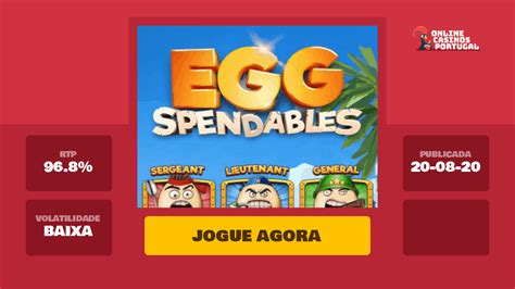 Eggspendables Slot Grátis